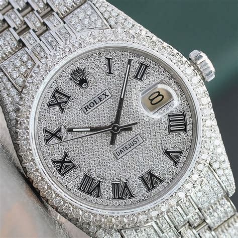 real diamond watch vs fake|iced out diamond watches price.